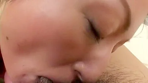 Exotic Japanese chick in Incredible Bathroom, Blowjob JAV clip