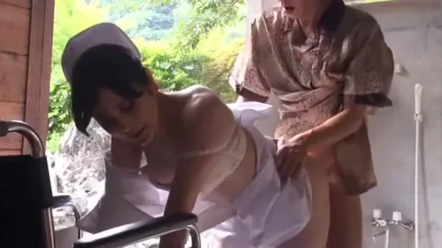 Hottest Japanese girl Mai Tsuruta in Amazing Nurse, Outdoor JAV movie