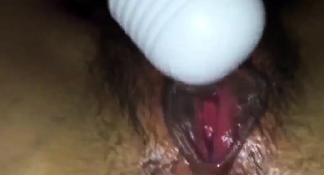 Hairy Japanese pussy wet