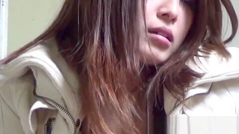 Asian teen 18+ public rubbing