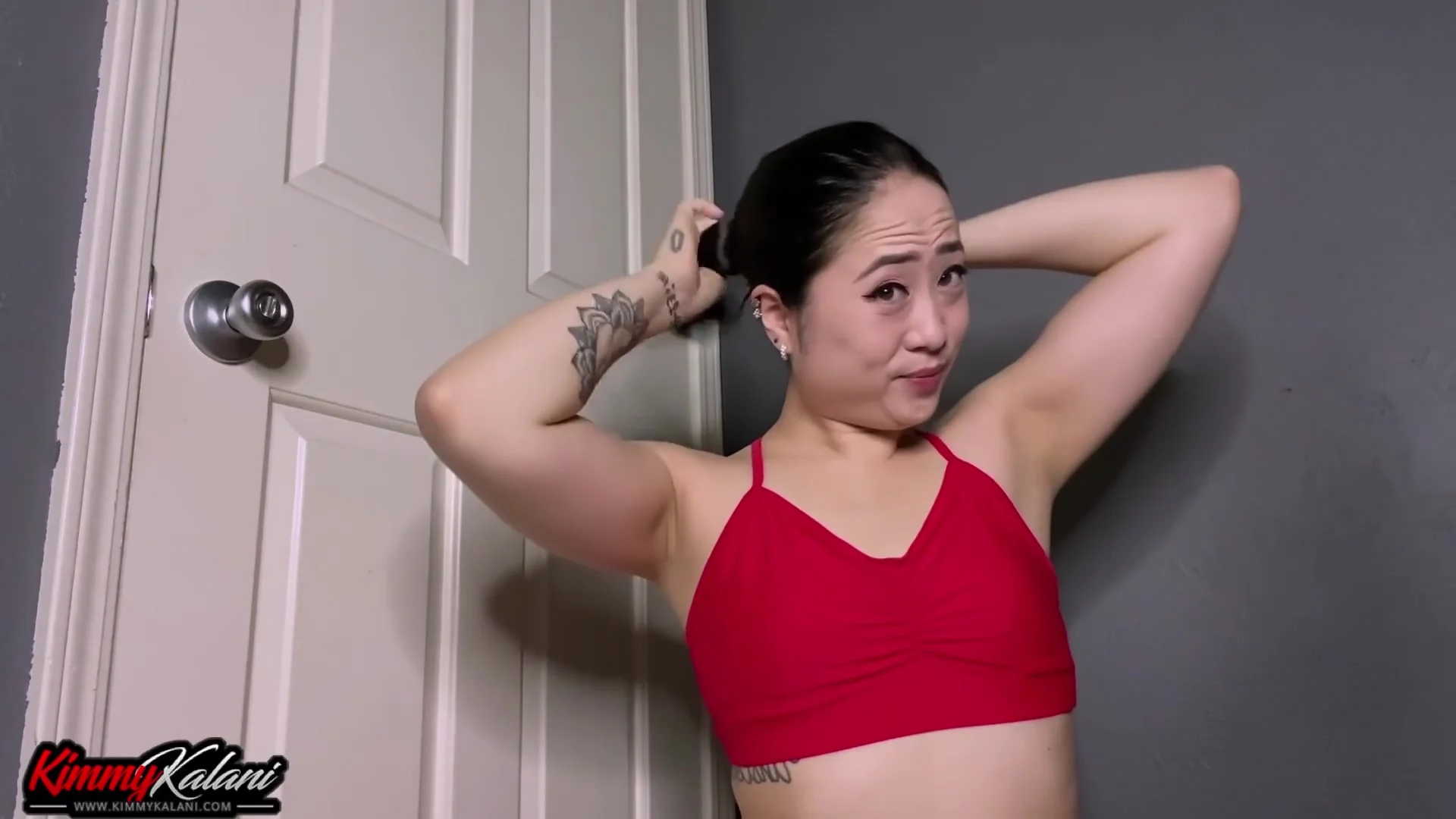 Fit Asian Chick Squatting On Your Face -asmr Teaser) - Kimmy Kalani