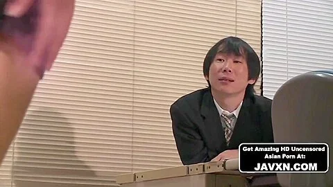 Slutty Asian teen 18+ At The Office - Teaser Video
