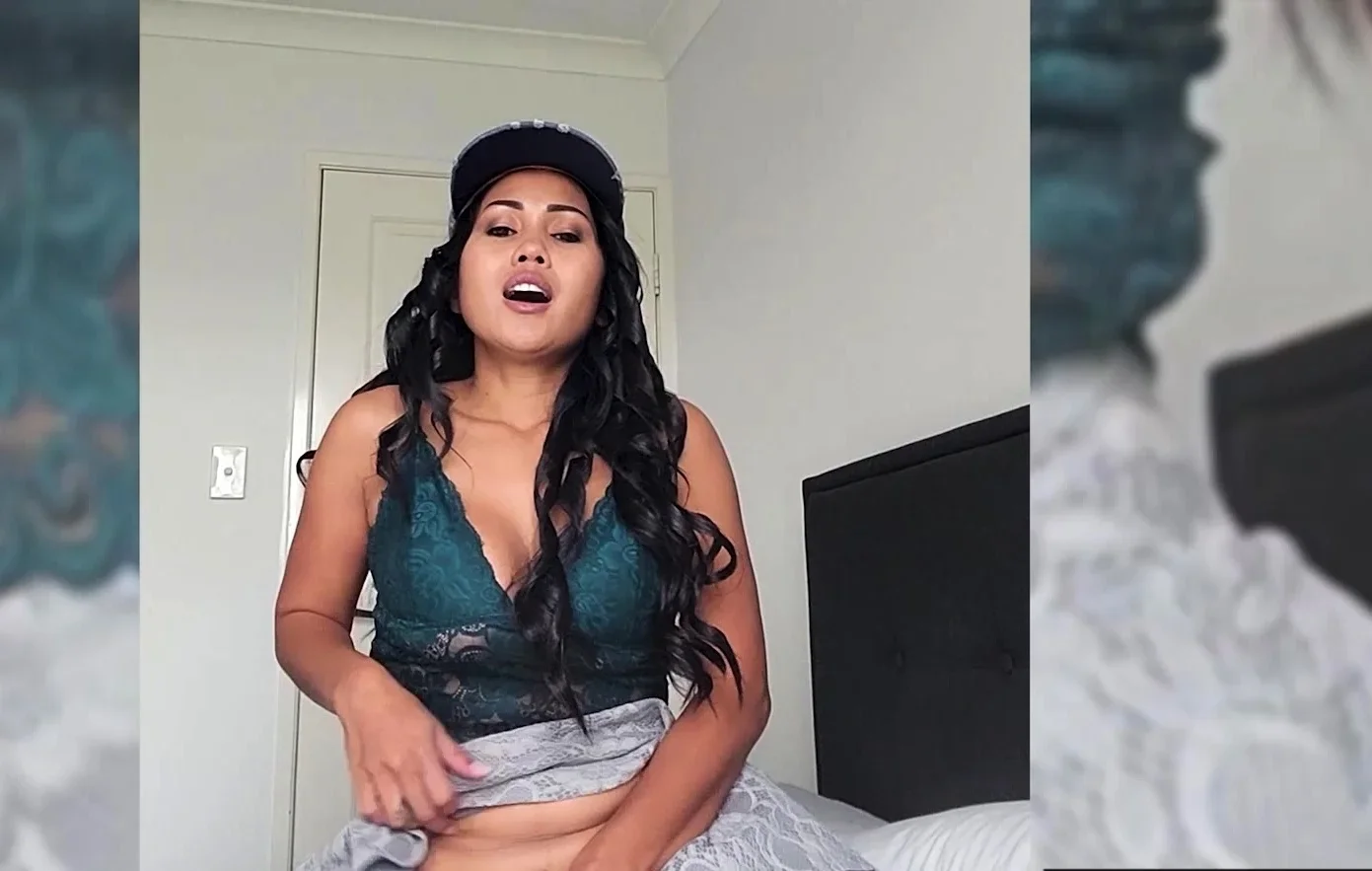 Hot Asian teen dancing and masturbating