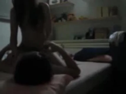 caught a young asian girl cheating