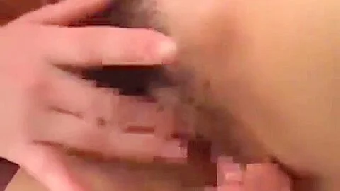 2 Asian Girls Getting Their Hairy Pussies Fingered By the 3rd Girl