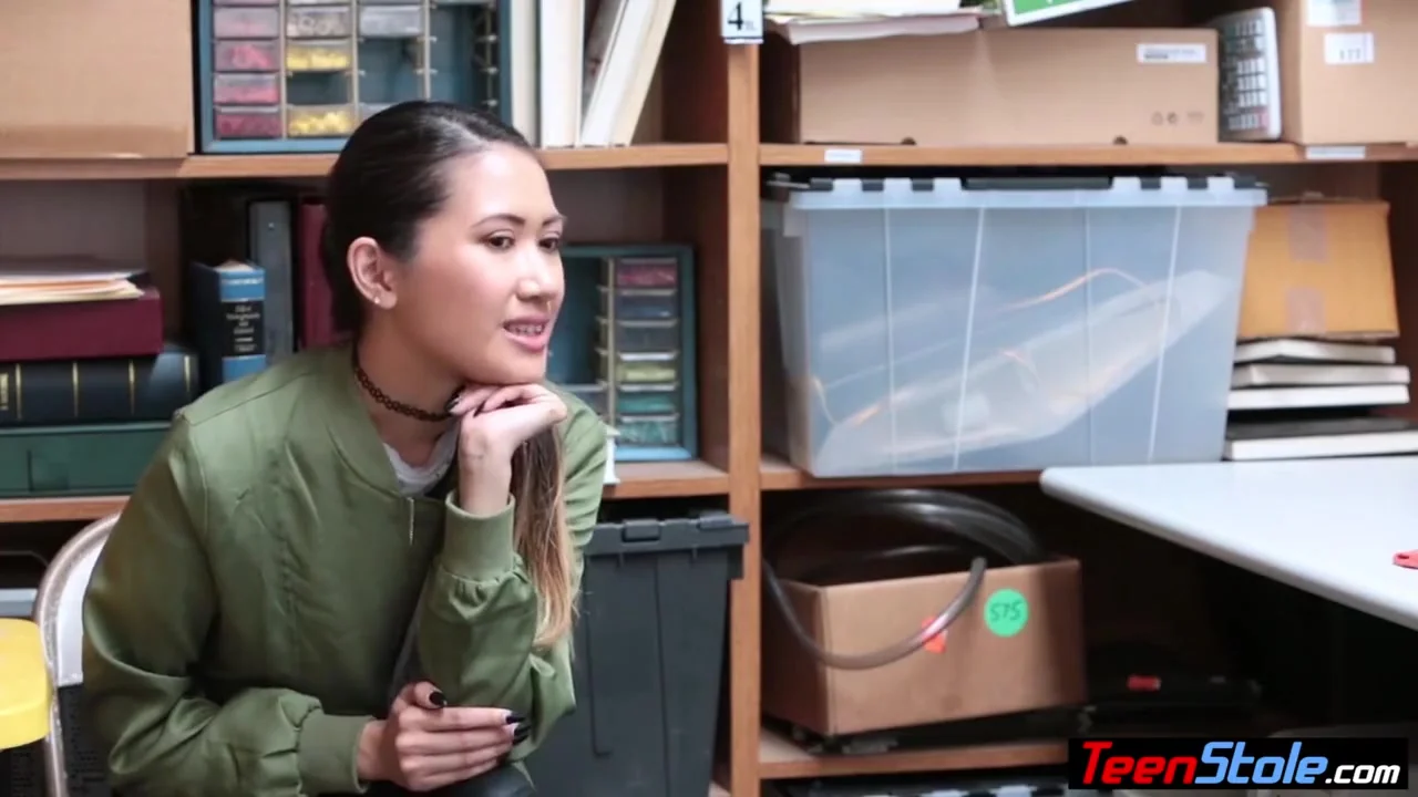 Jade Noir In Asian teen 18+ Shoplifter Offered Her Pussy To Avoid Jail