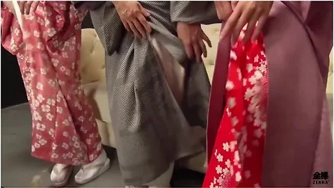 Japanese Traditional Kimono Orgy With And Friends - Maki Hojo And Hojo Maki