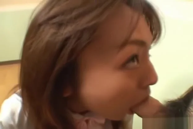 Asian cuttie pie has a hot fuck on a cock