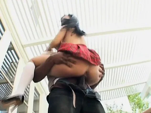 Pretty Asian slut Niya Yu is excited to ride a huge black prick