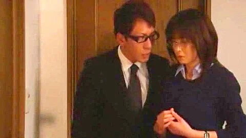Exotic Japanese whore Ai Komori in Hottest Office JAV clip