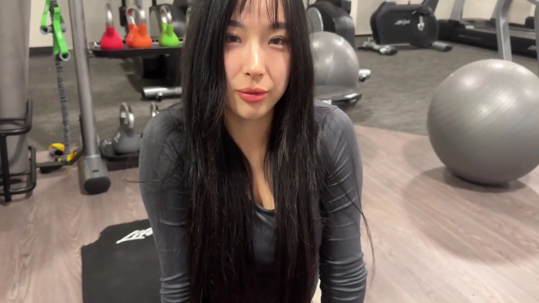 No Nut November Failure Cute Asian Gym Girl