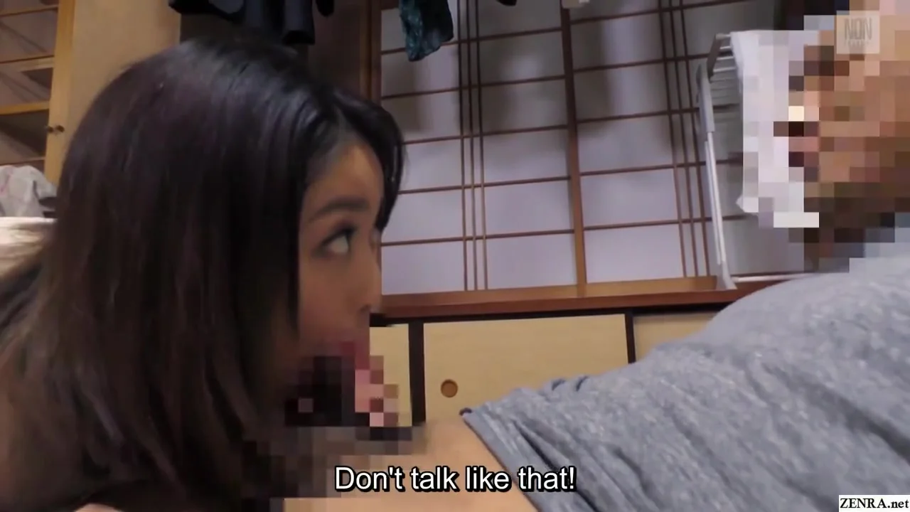 Japanese voluptuous Kanna Shinozaki blowjob and titjob