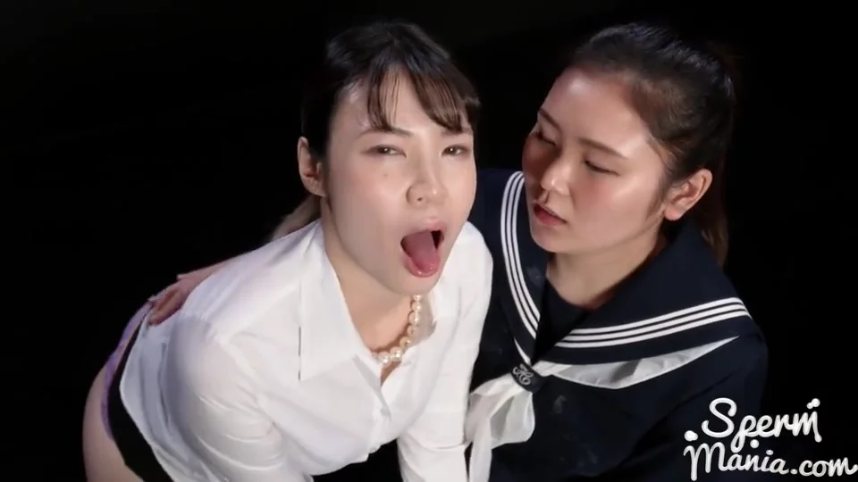 An Hayase & Miku Aida Bukkake Asian Porn