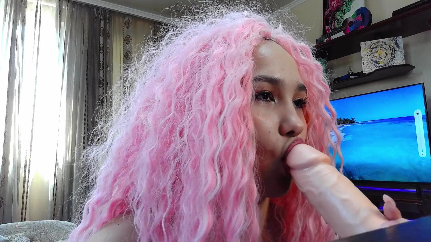 A Juicy First-person Blowjob From A Young And Hot Asian Girl