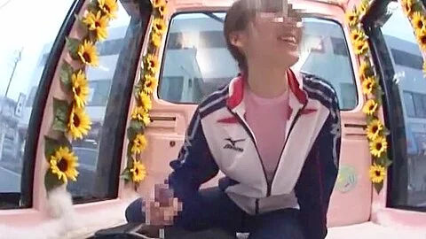 Exotic Japanese chick in Amazing Bus JAV clip