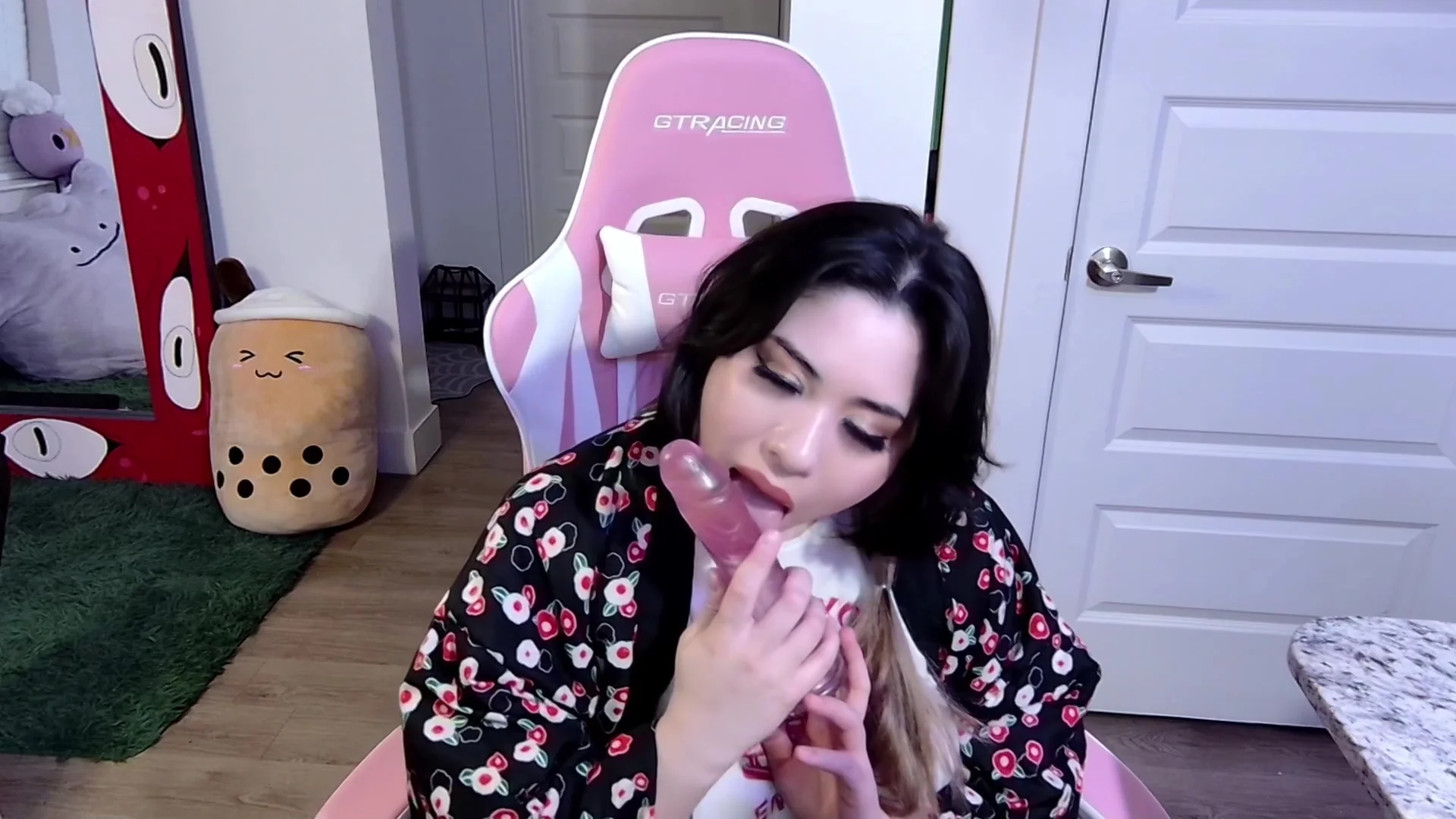 Asian Waifu Sucks Your Cock And Counts Down For Your Cum. (joi)