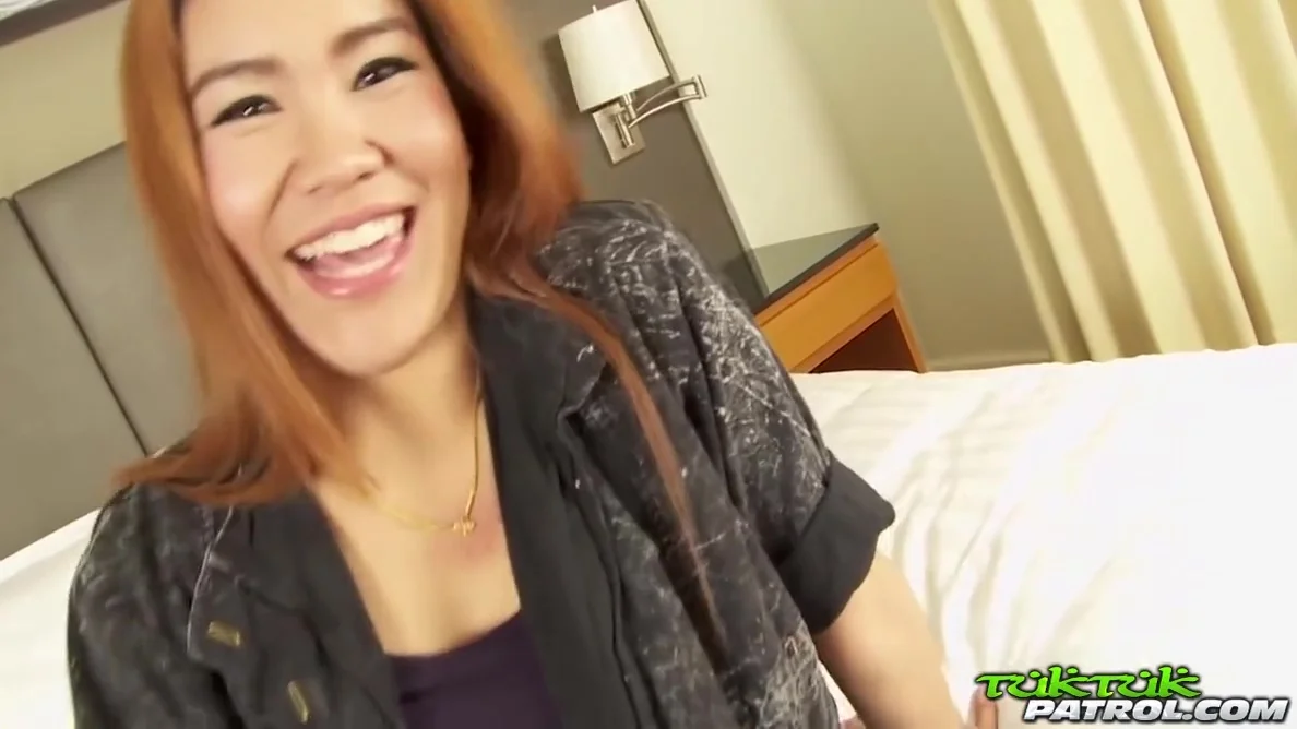 Sexy Thai Girl Rubs Thick Cum All Over Body